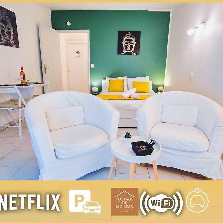 Apt T1 Cosy Et Ambiance Zen "Cottage De Moissac" מראה חיצוני תמונה